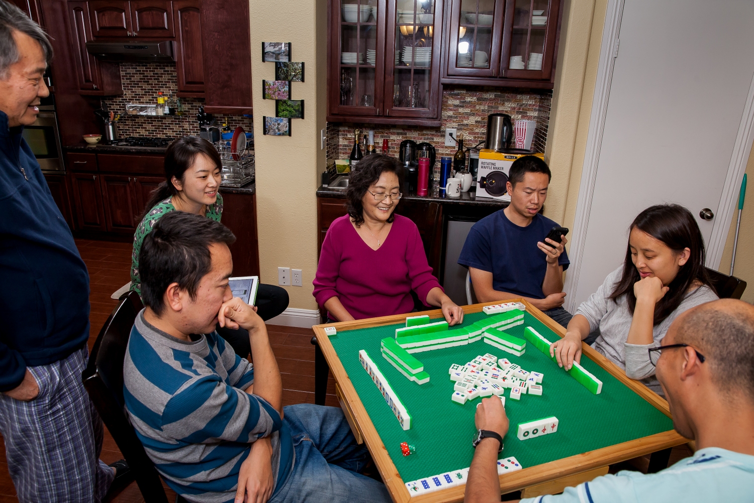 Mahjong on New Year's Eve