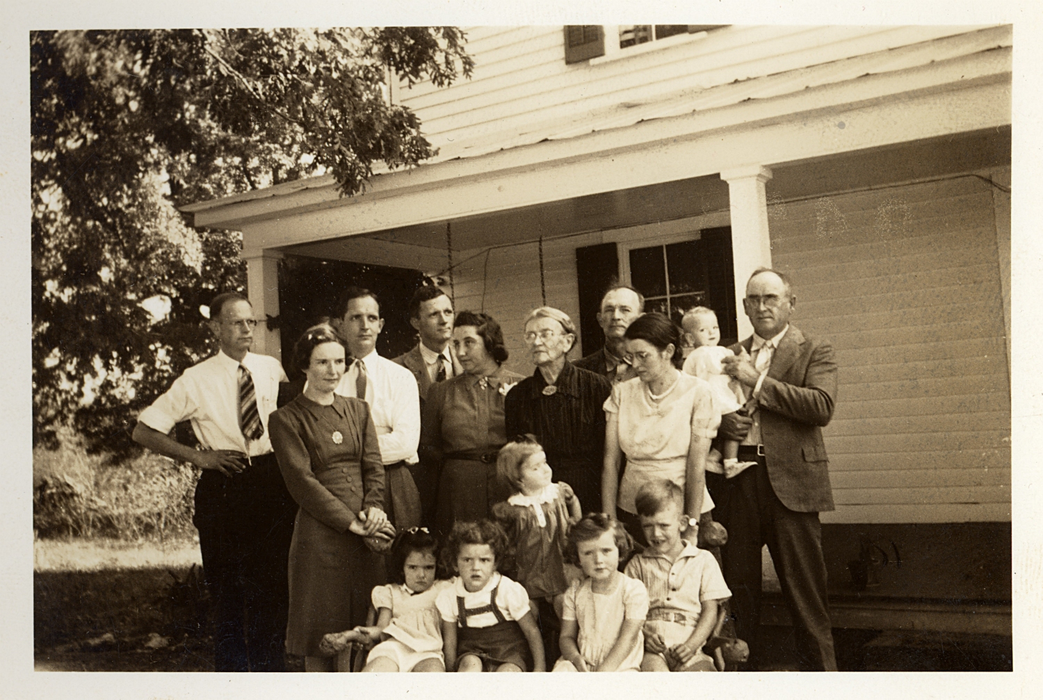 The Woodsides in 1940
