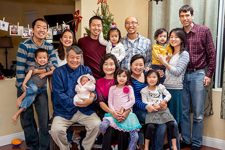 Family photo New Year's 2015