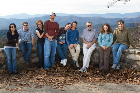 Family on Shenandoah Mountain